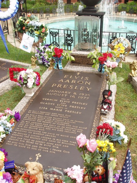 Grab von Elvis Presley/Graceland Tennessee